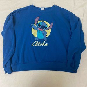 Disney Oversized Stitch Sweater